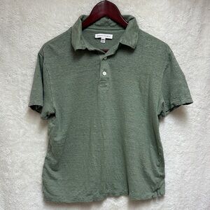 Banana Republic Olive Green Polo Shirt for Men